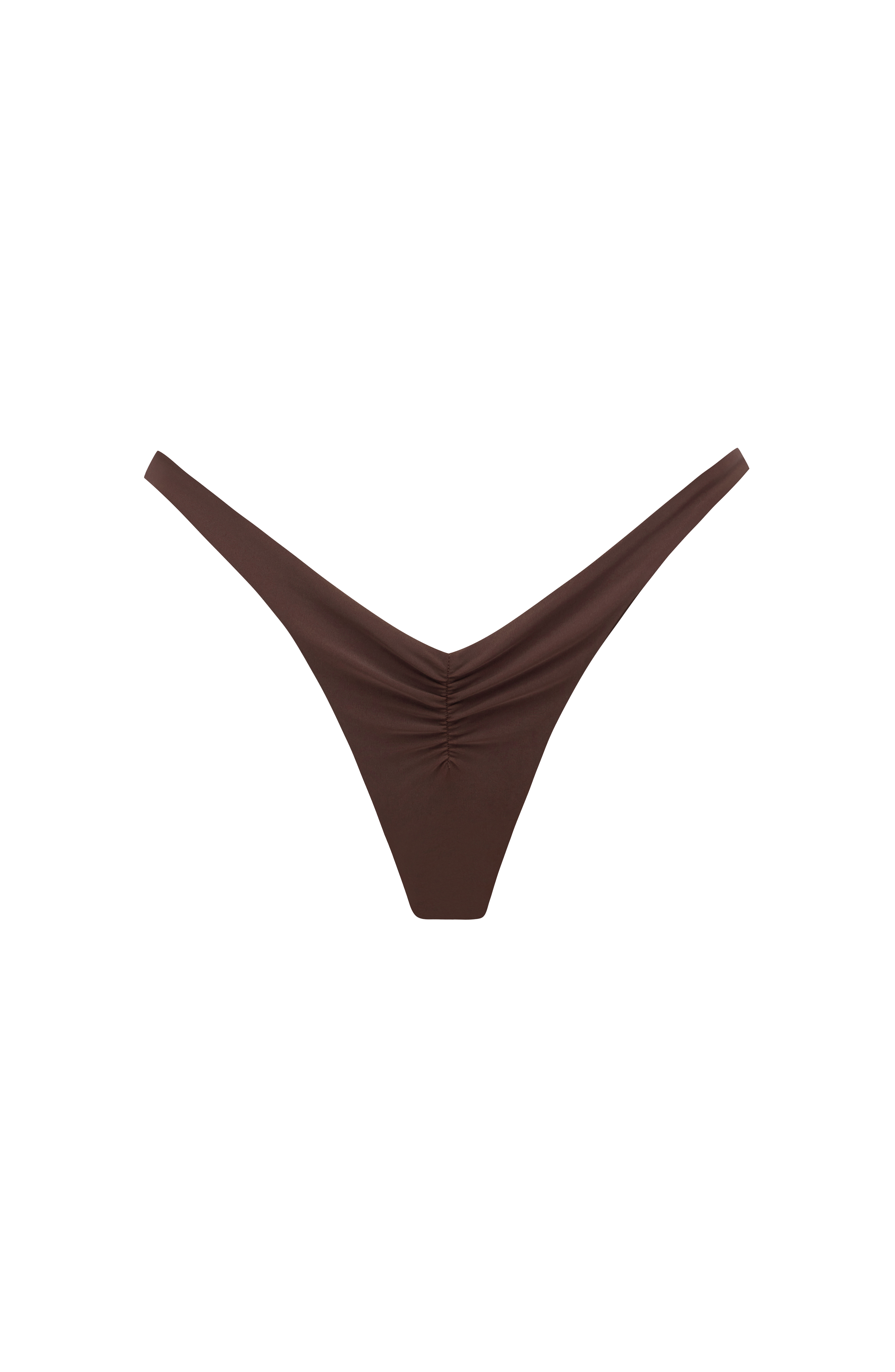 Brianna Bikini Bottom - Plum Brown